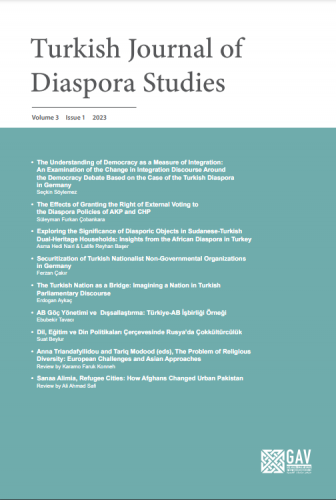 Turkish Journal of Diaspora Studies-tr
