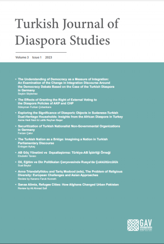 Turkish Journal of Diaspora Studies